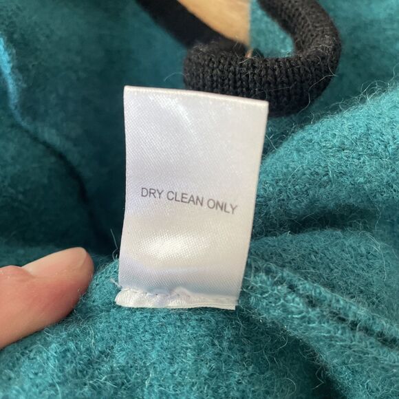 VINTAGE Appleseeds Petites 100% Boiled Wool Blazer Women’s Petite Medium - Picture 13 of 14